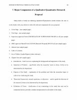 Page 26: Research Proposal Format & Style Guide - Qurtuba University Research Proposal Format.pdf · RESEARCH PROPOSAL FORMAT & STYLE GUIDE 2 1.6 Number of Copies: The students are required